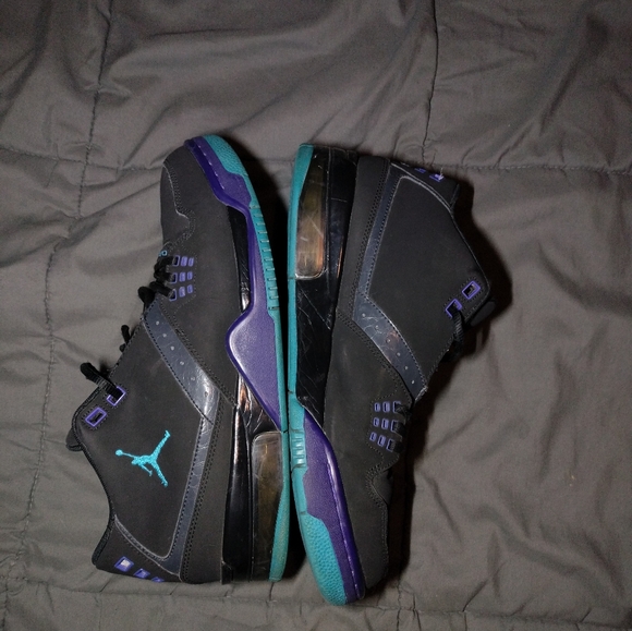 Men's size 11 Jordan flight 23, black concord - Picture 2 of 4